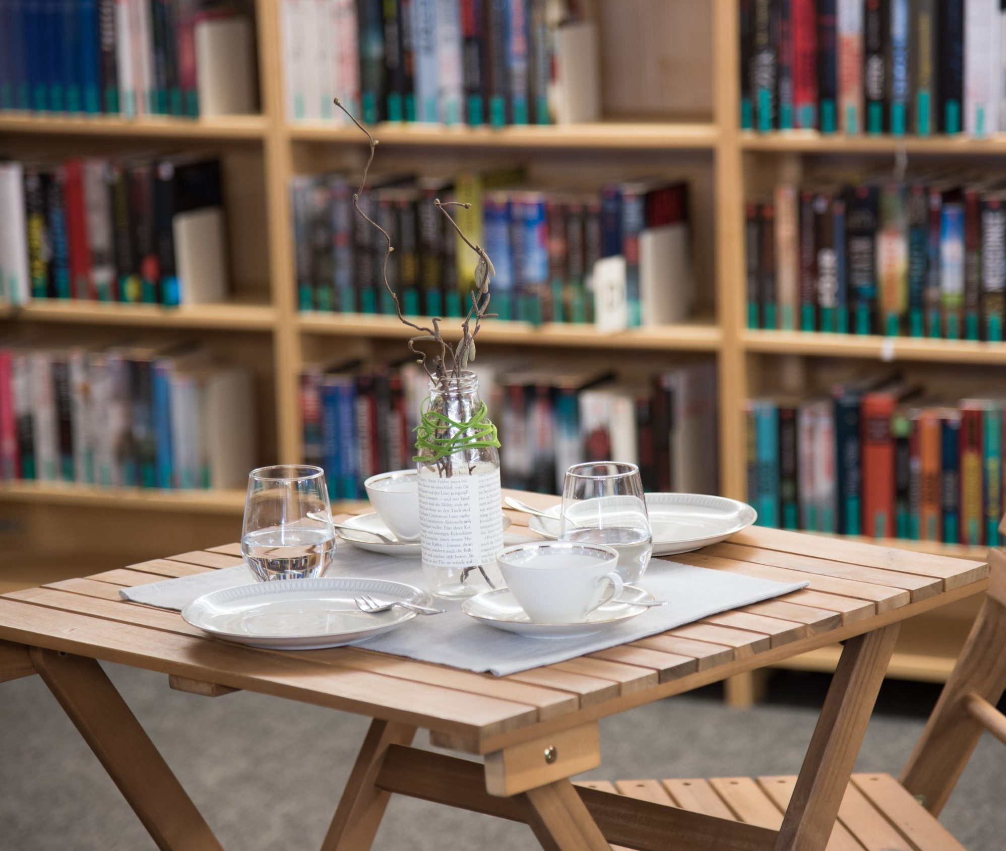 Bücherei-Café