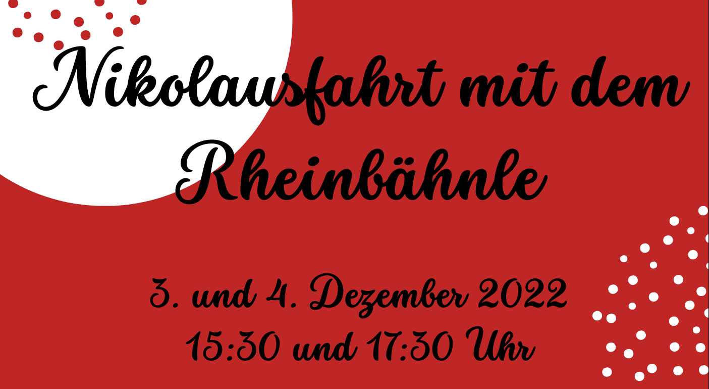 Plakat Nikolausfahrt